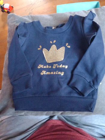 Pull taille 3/6mois 68cm primark