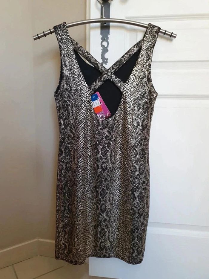 Robe imprimée python Axenge - Taille S - photo numéro 2