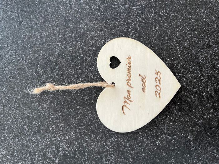 Boule de noël "Mon premier noël"