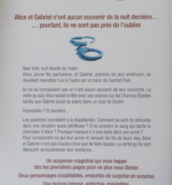 CENTRAL PARK de Guillaume MUSSO Ed. XO - photo numéro 2