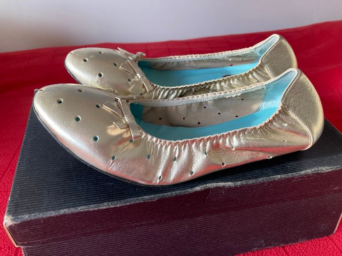 Ballerines dorées - photo numéro 2