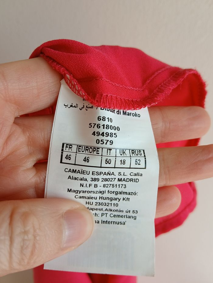 Blouse camaieu taille 46 - photo numéro 7