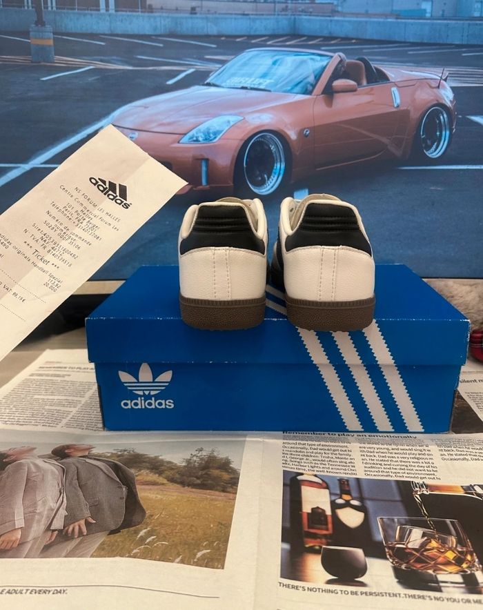 Originais Adidas Samba Blanc Taille 41 - photo numéro 4
