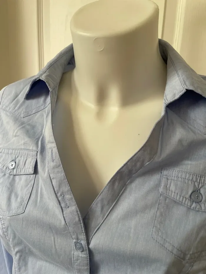 Chemise bleue - photo numéro 7