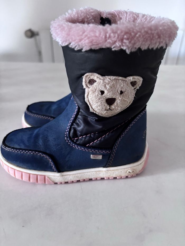 Bottes hiver  enfant fille 24