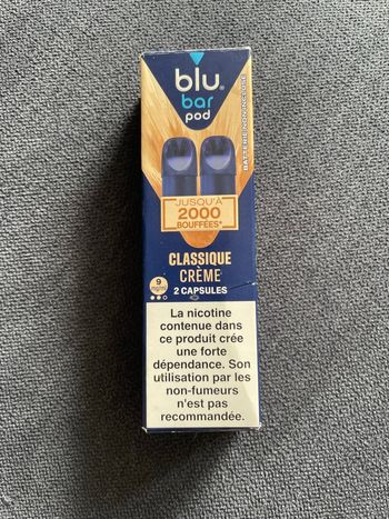 Recharges blu bar pod