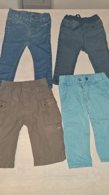 Lot de 4 pantalons