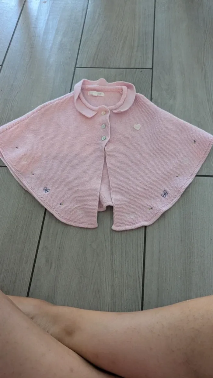 Cape "mon premier major" 6/9mois