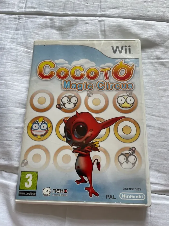 Jeu cocoto magic circus  Wii