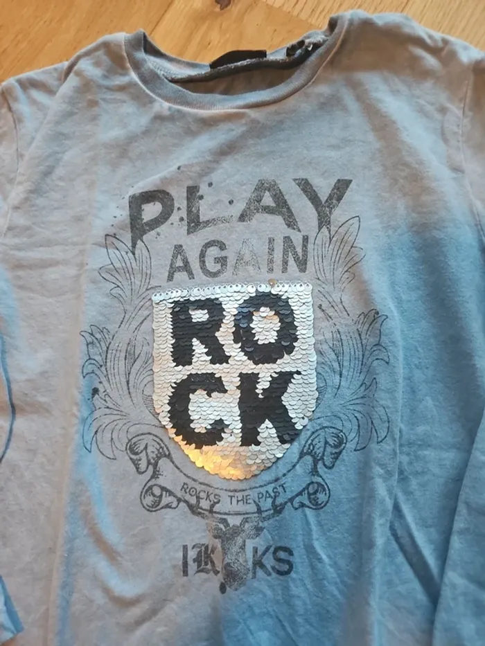 T-shirt ikks sequins - photo numéro 2