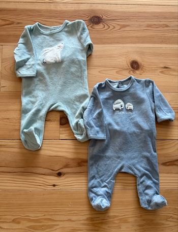 Lot de 2 pyjamas 