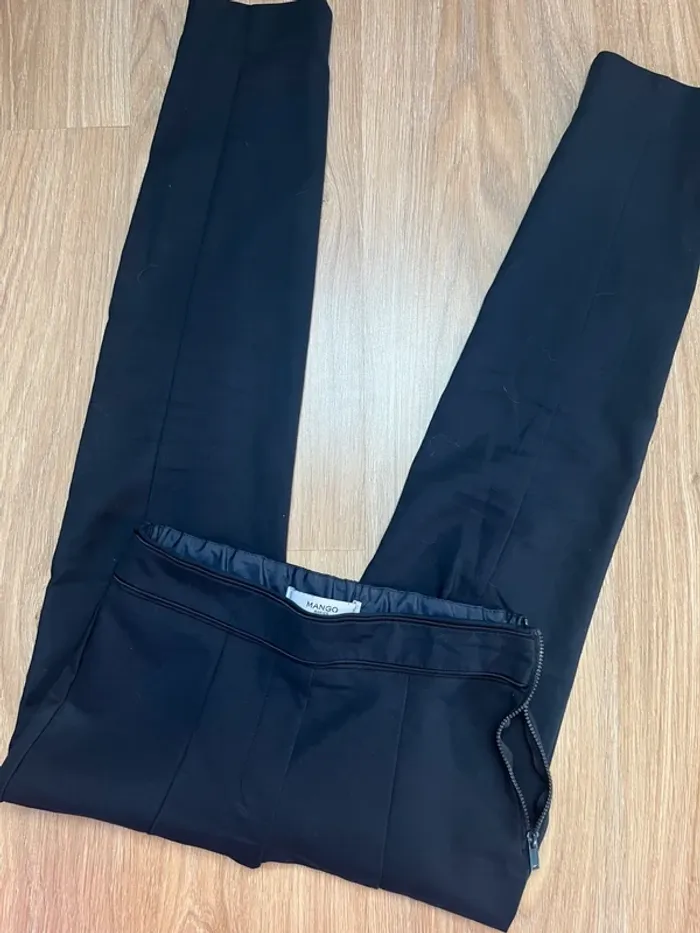 pantalon tailleur bleu marine