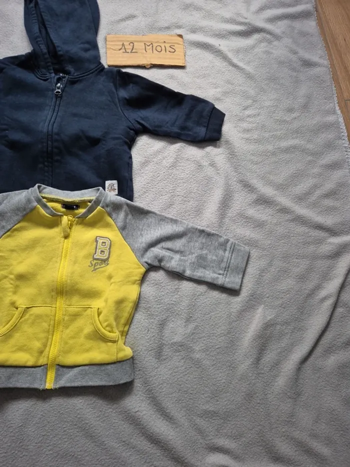 Lot gilets garçon 12 mois kiabi - photo numéro 4