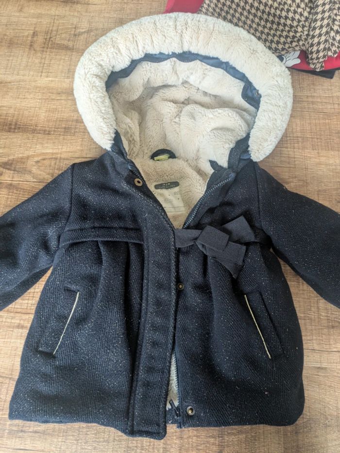 Manteau hiver fille 18 mois