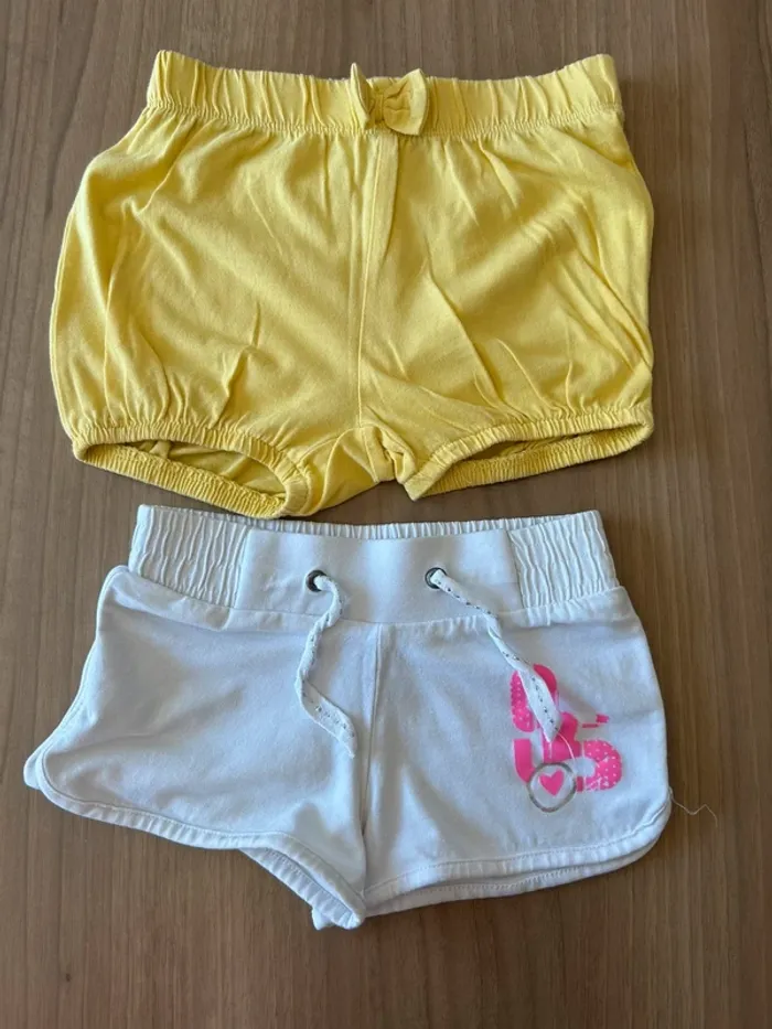 Lot de 2 shorts tout confort 3 ans