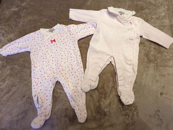 lot de 2 pyjamas grain de blé 3 mois