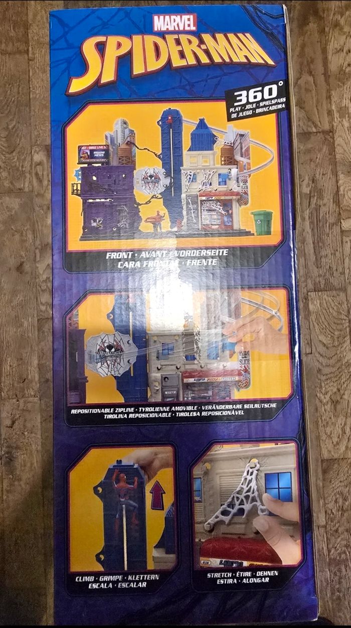 🕷️ Marvel Hasbro Spider-Man Venom Versus
Coffret La Ville des Lanceurs de Toiles - photo numéro 5