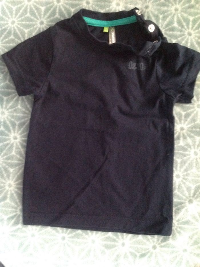 Tee-shirt bleu marine Orchestra - 9 mois - photo numéro 3