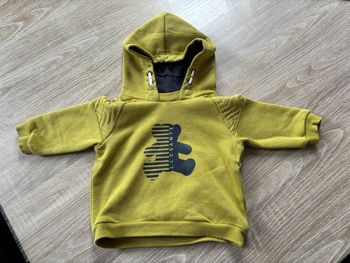 Pull à capuche bébé 