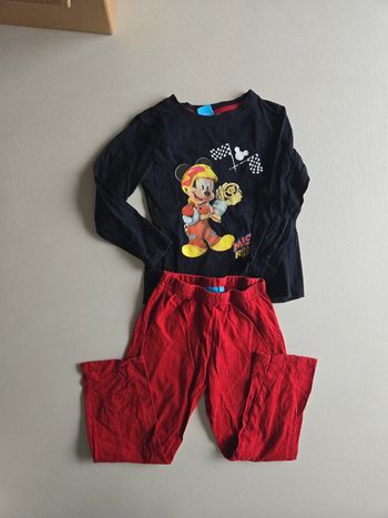 Pyjama Mickey leger 5 ans