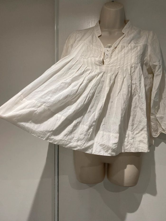 Blouse, Véro Moda, style Paloma, 37 %, soie 63 % coton - photo numéro 18
