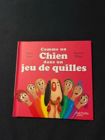 Livre pour enfants macdo comme un chien dans un jeu de quilles