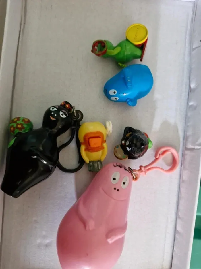 Lot 6 figurines barbapapa - photo numéro 3