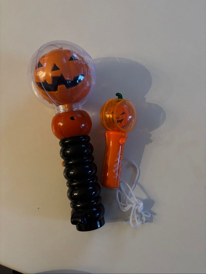 Déguisement Halloween lampes citrouilles
