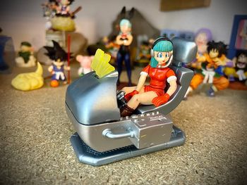 Figurine dragon ball gashapon capsule imagination Bulma