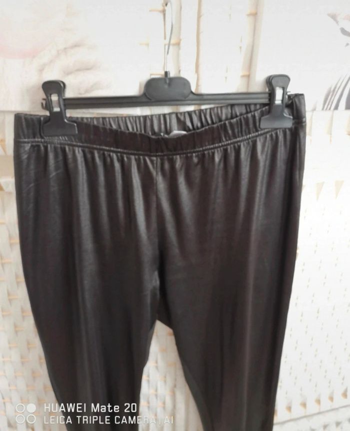 💕Joli legging noir satiné femme TL / 40 urban by venco💕 - photo numéro 4