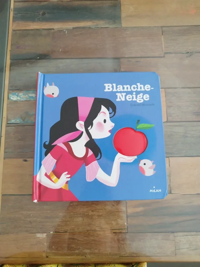 Livre à toucher Blanche-Neige