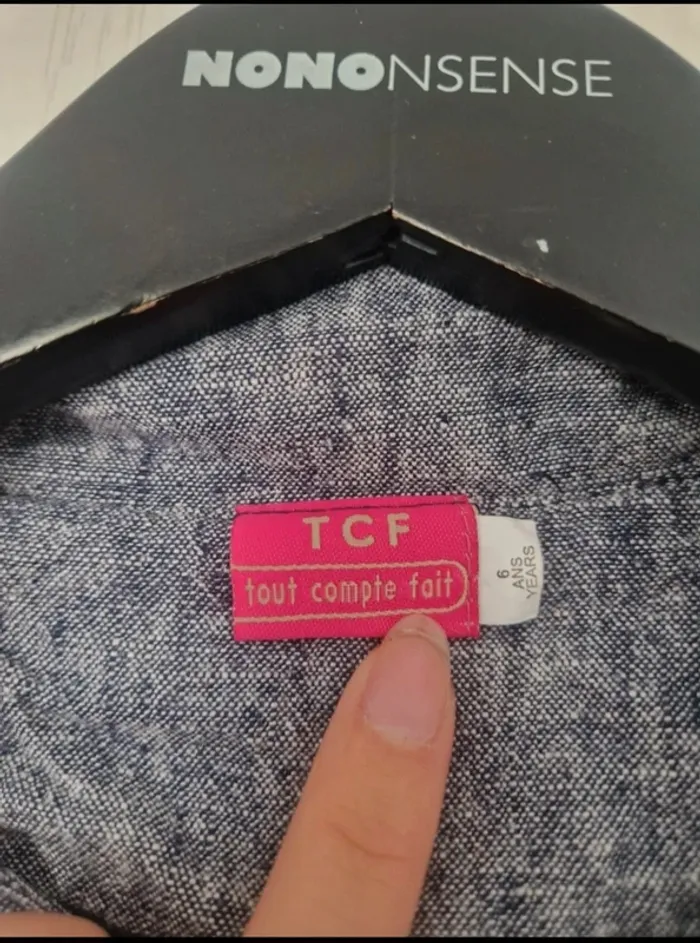 Veste grise fille tout compte fait 6 ans - photo numéro 5