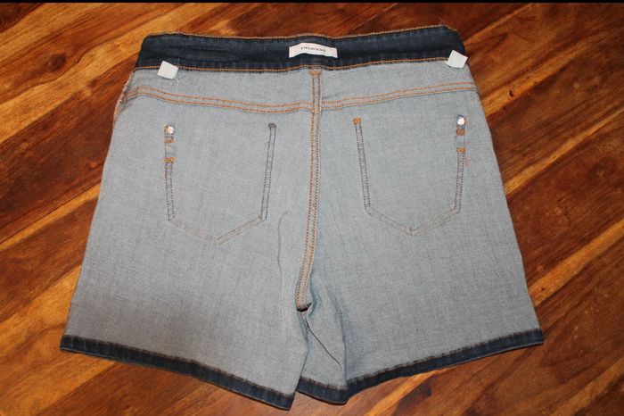 Short jean’s  – Bleu brut – Promod - 44 - photo numéro 4