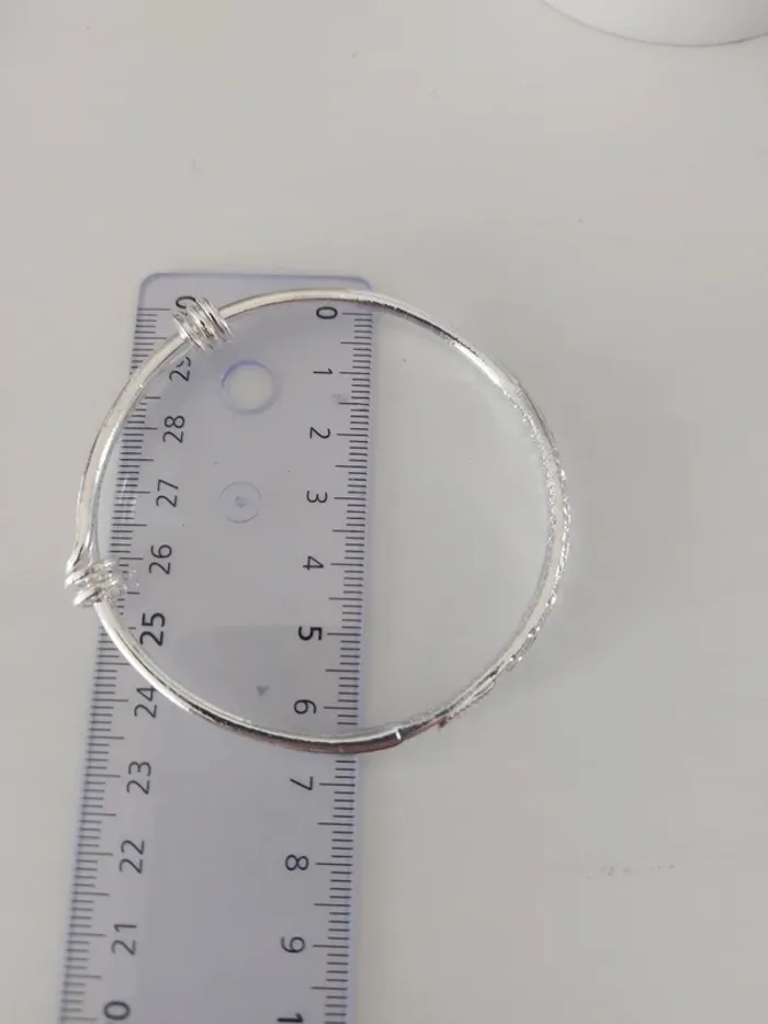 Bracelet ajustable en argent - photo numéro 3