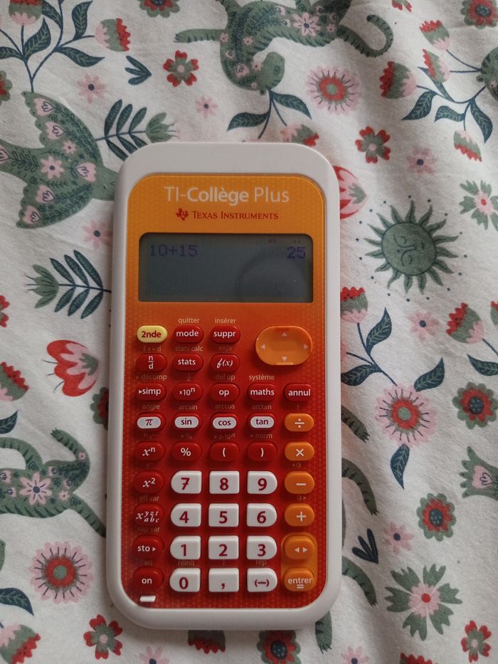 Calculatrice Texas instruments - photo numéro 3