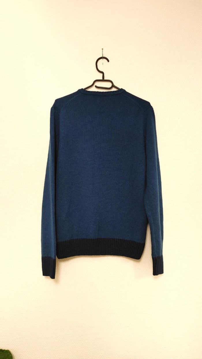 Pull bleu col v marque OVS 100 % acrylique en très bon état - photo numéro 5