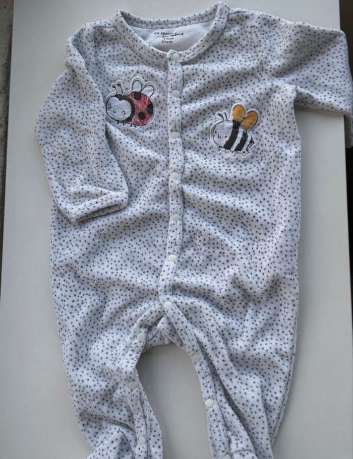 Pyjama et bodie manches longues - bébé 9 mois - photo numéro 4