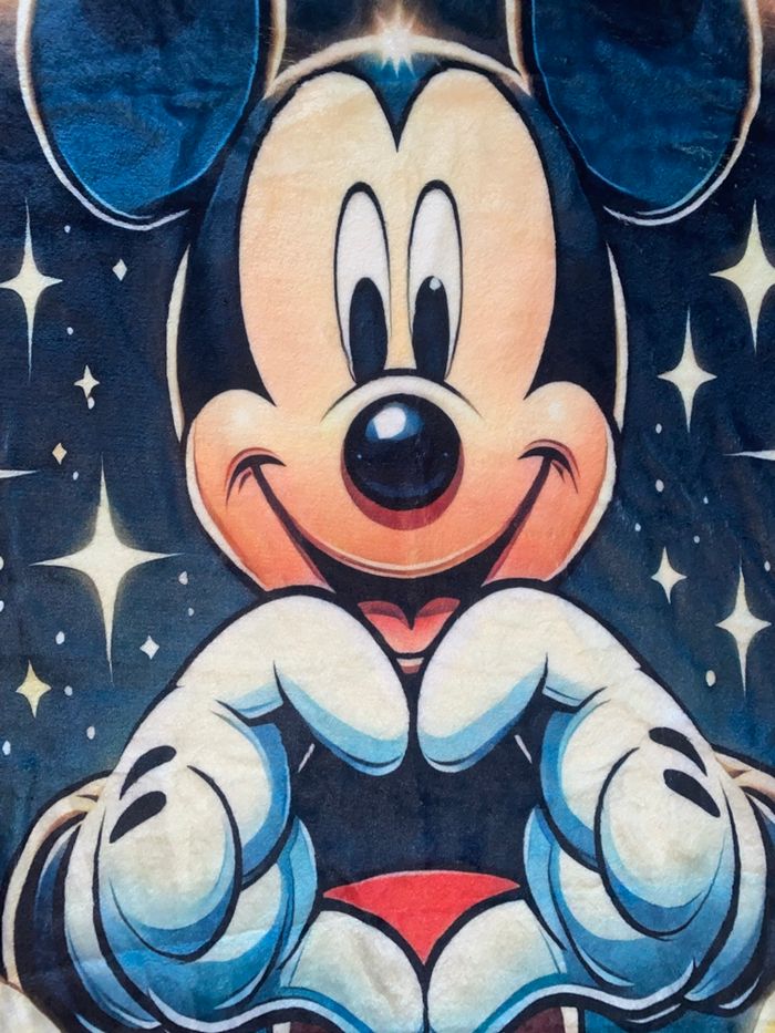 Couverture Mickey coeur 70x100 - photo numéro 4