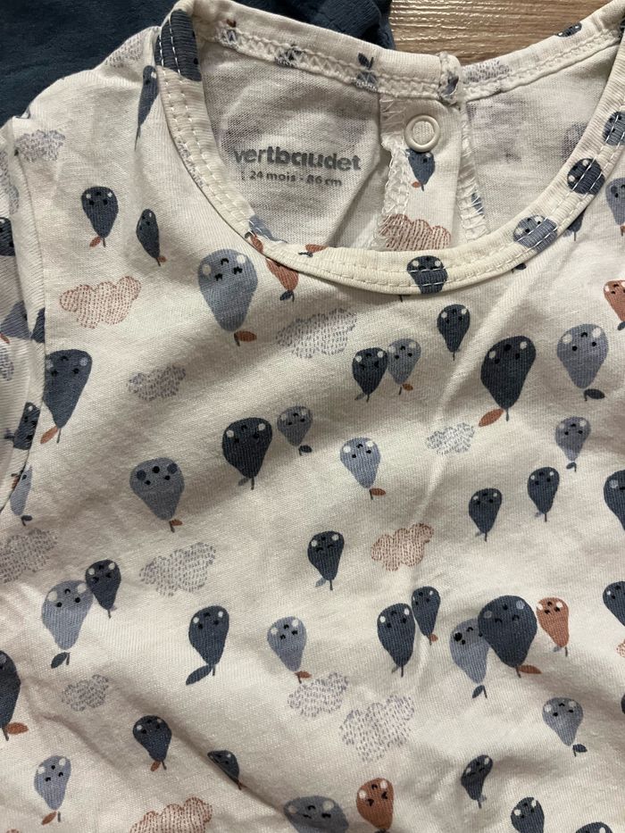 Combishorts motif poire Vertbaudet 24 mois - photo numéro 3