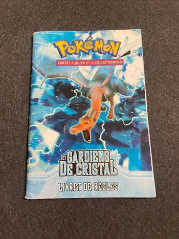kémon Livret De Règles / Liste Des Cartes - Ex Gardiens de Cristal FR