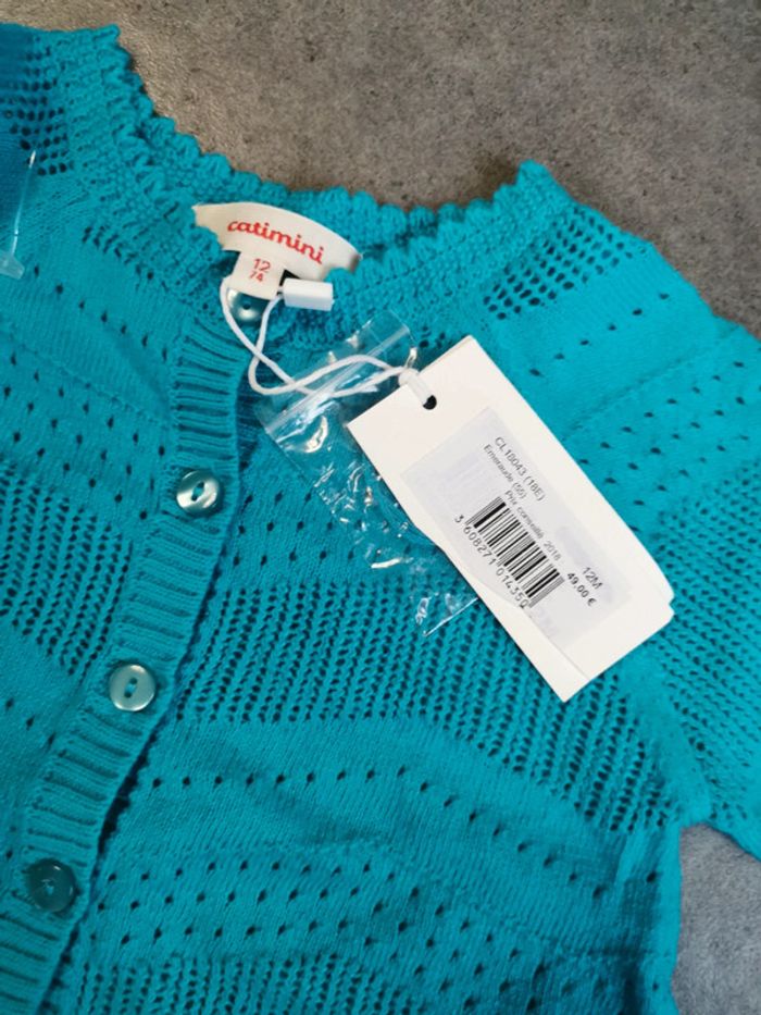 Gilet fille 12 mois - photo numéro 2