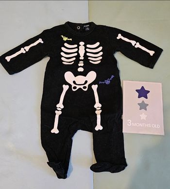 Pyjama squelette Halloween 