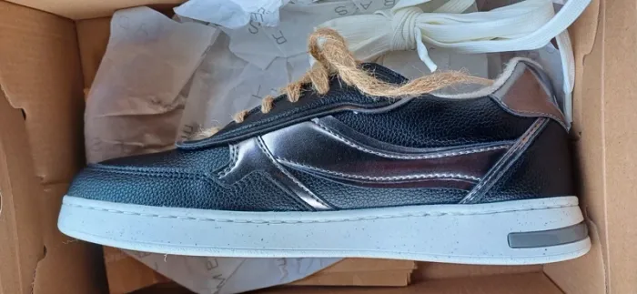 Paire de baskets sneakers geox jaysen noires pointure 37 - photo numéro 6