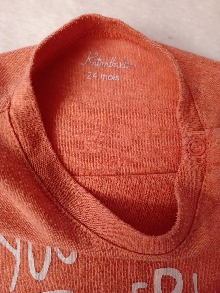 Tee-shirt manches longues en 24 mois Kimbaloo - photo numéro 4