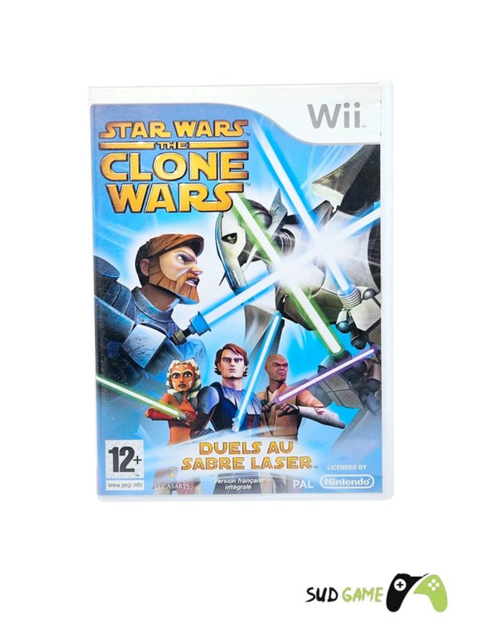 Nintendo Wii # Star Wars The clone Wars Duels au sabre Laser # - photo numéro 1