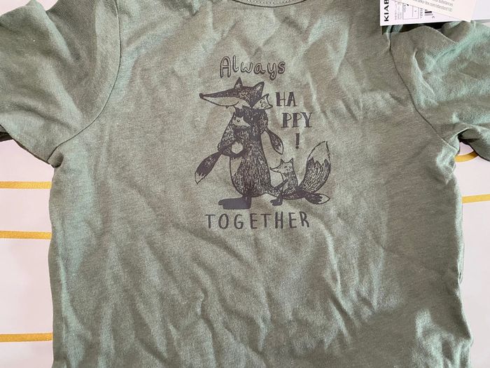 T-shirt léger manches longues 12 mois kiabi neuf avec étiquettes - photo numéro 2