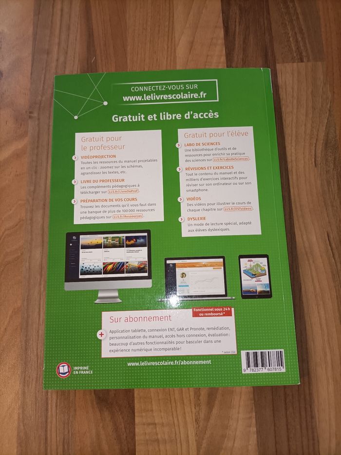 Livre Enseignement scientifique terminal le livre scolaire - photo numéro 8