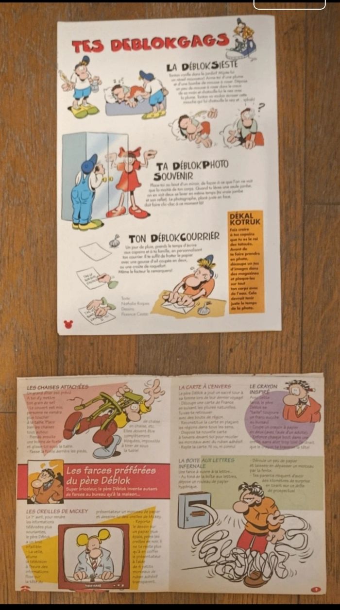 Lot 2 anciens livrets les Déblock vintage - photo numéro 5