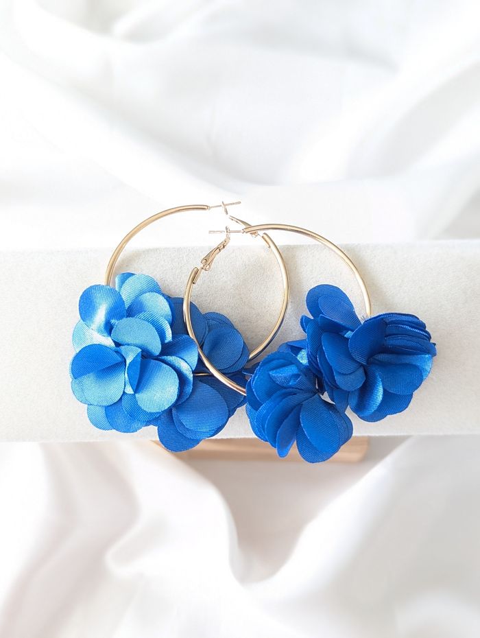 Boucles d'oreilles fleurs