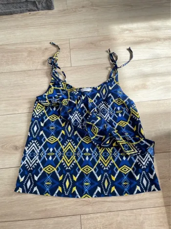 Top bleu marine